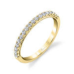 Classic Wedding Band with Milgrain Detail