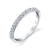 Classic Wedding Band with Milgrain Detail