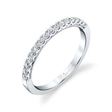 Classic Wedding Band with Milgrain Detail