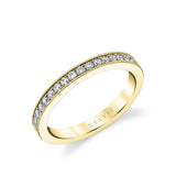 Classic Channel Set Wedding Band