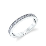 Classic Channel Set Wedding Band