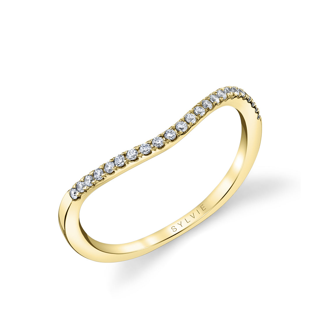 Classic Curved Wedding Band