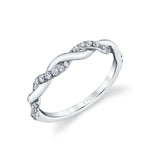 Twist Wedding Band