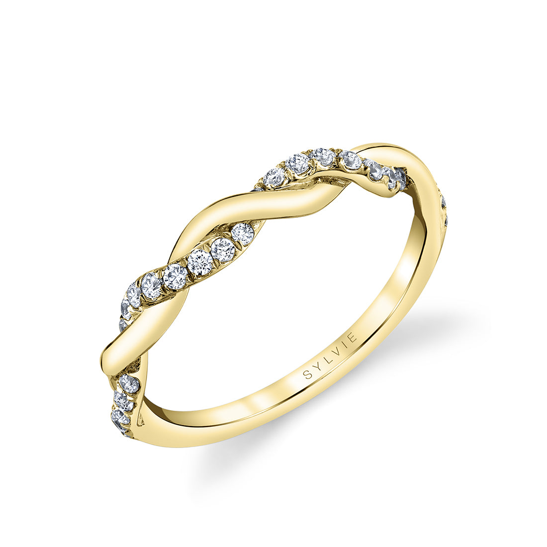 Twist Wedding Band