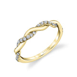 Twist Wedding Band