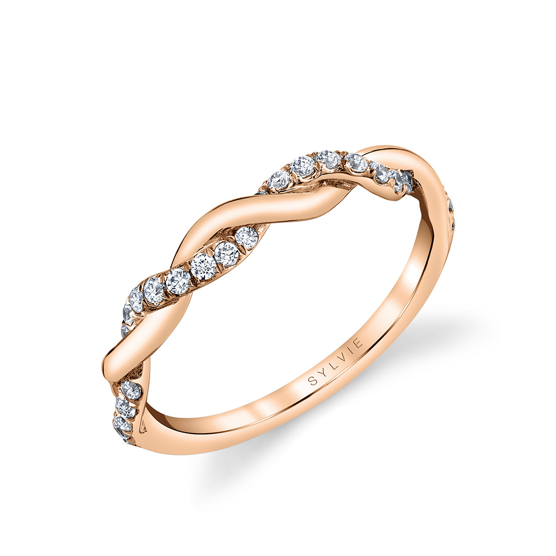 Twist Wedding Band