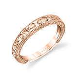 Hand Engraved Wedding Band