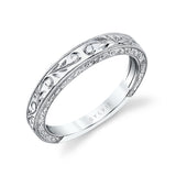 Hand Engraved Wedding Band