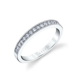 Classic Channel Set Wedding Band