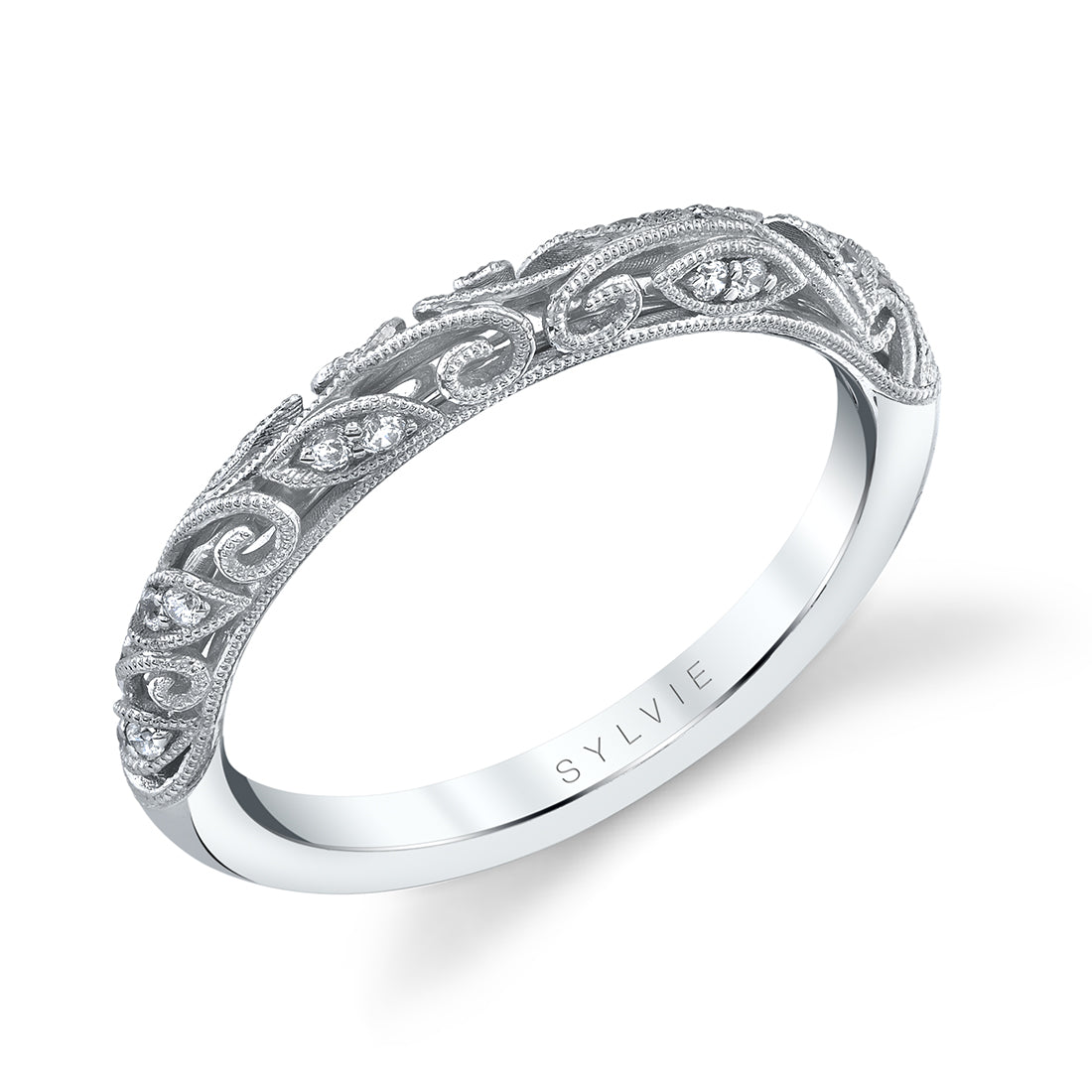 Unique Vintage Wedding Band