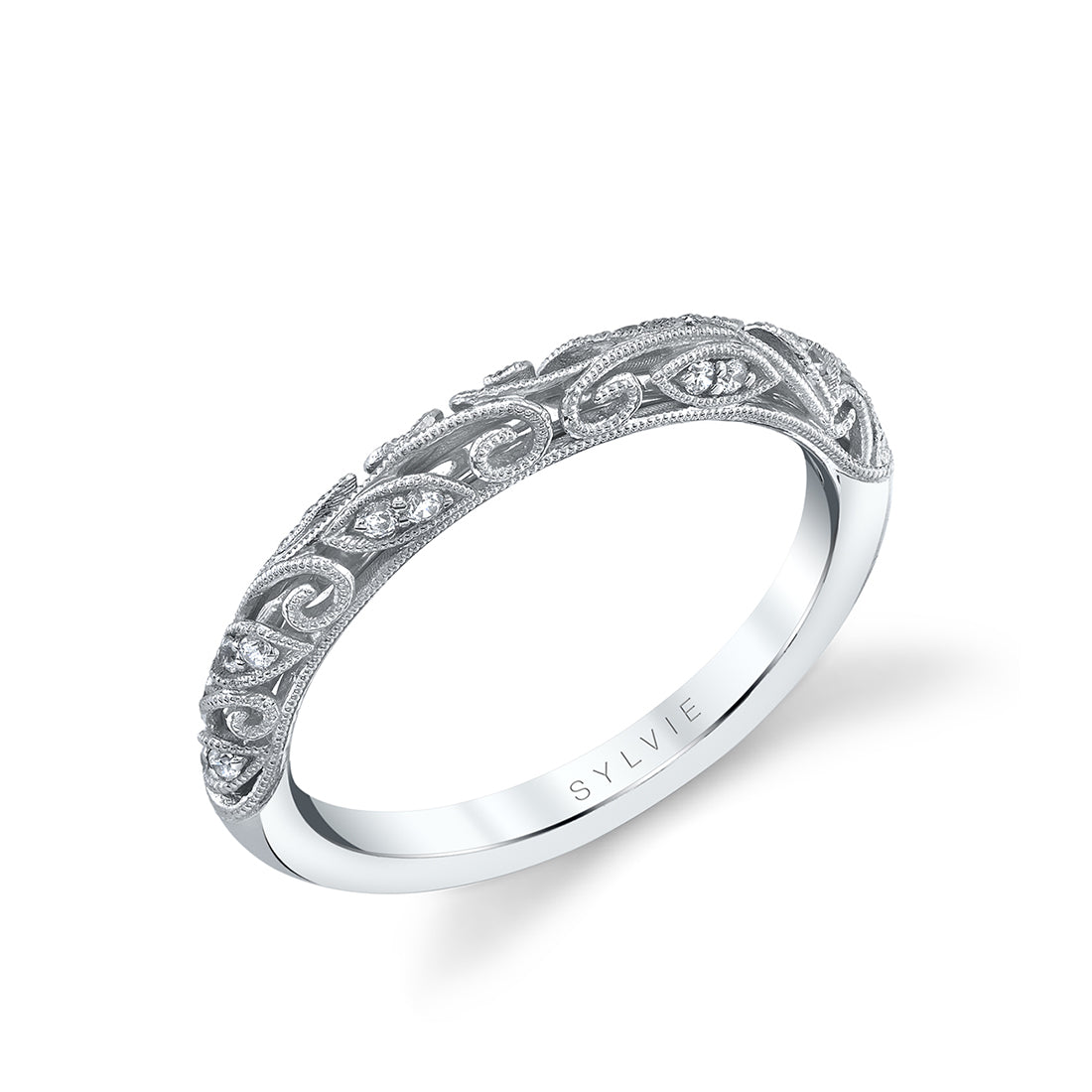 Unique Vintage Wedding Band