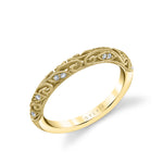 Unique Vintage Wedding Band