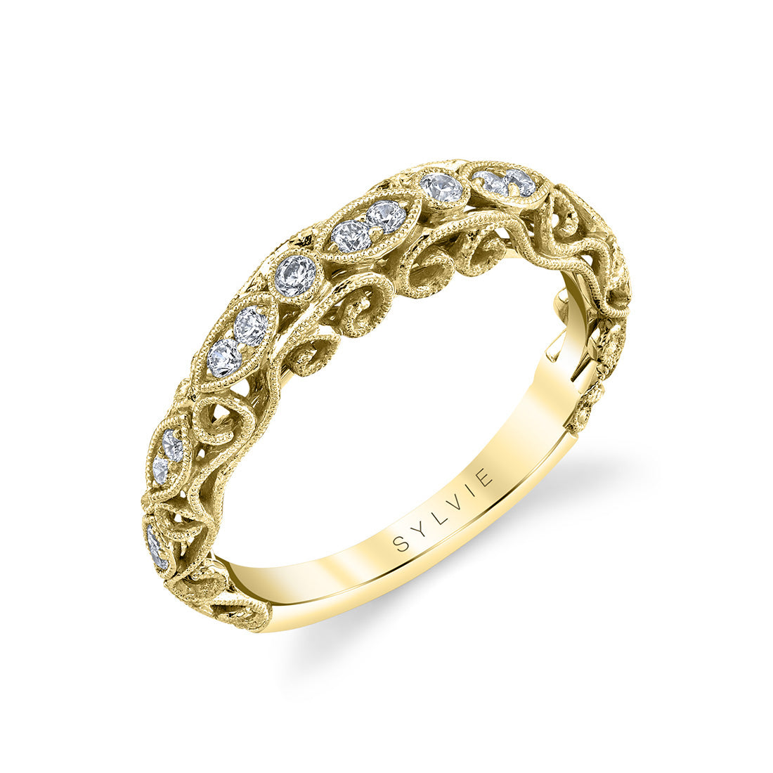 Vintage Inspired Wedding Band