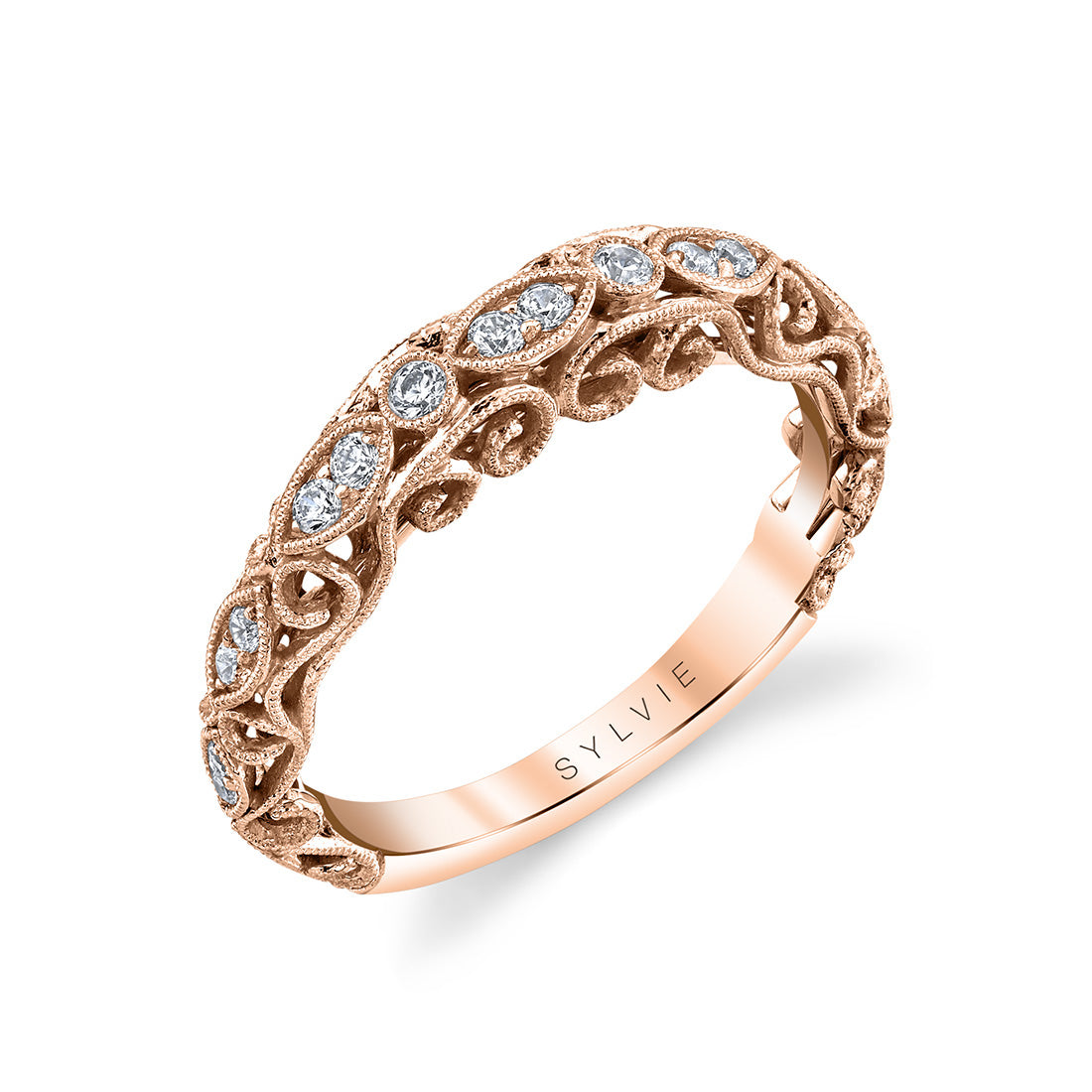 Vintage Inspired Wedding Band