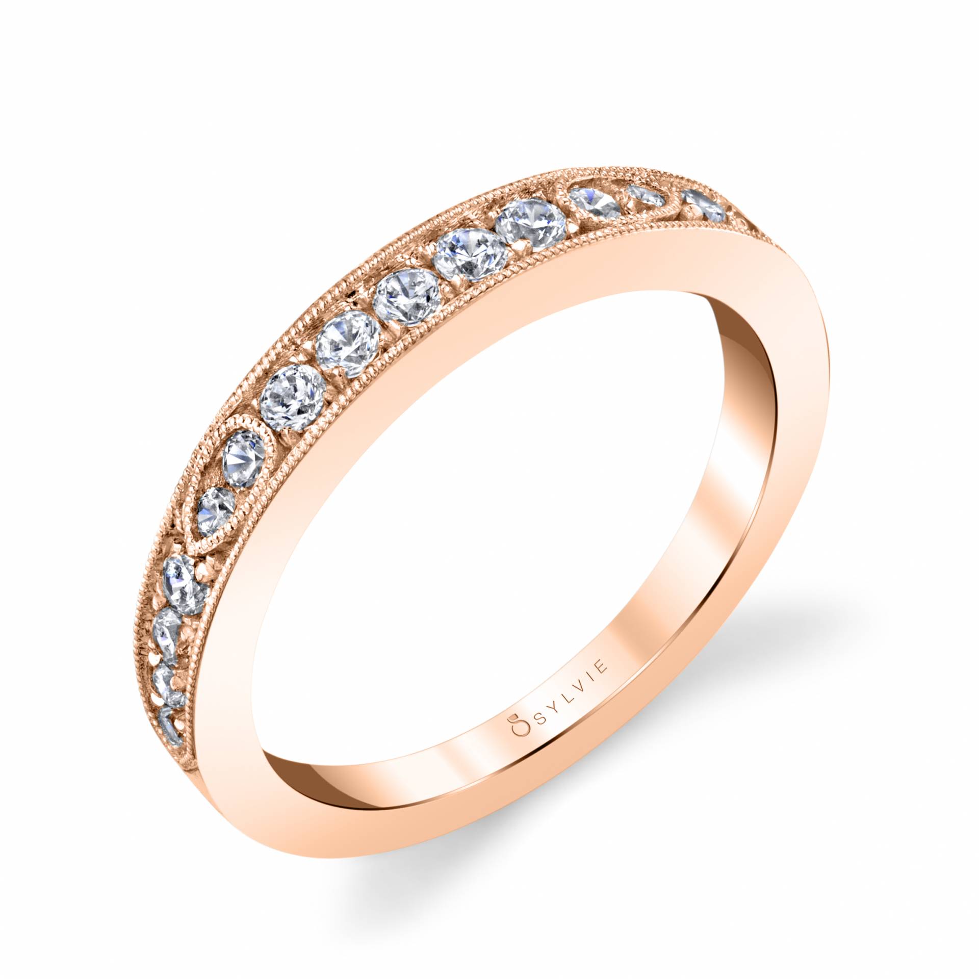Quinn - Diamond Wedding Band