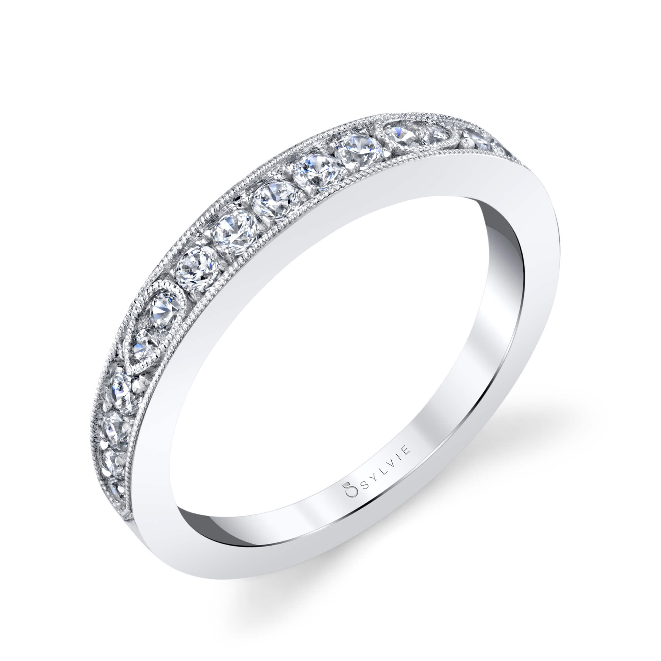 Quinn - Diamond Wedding Band