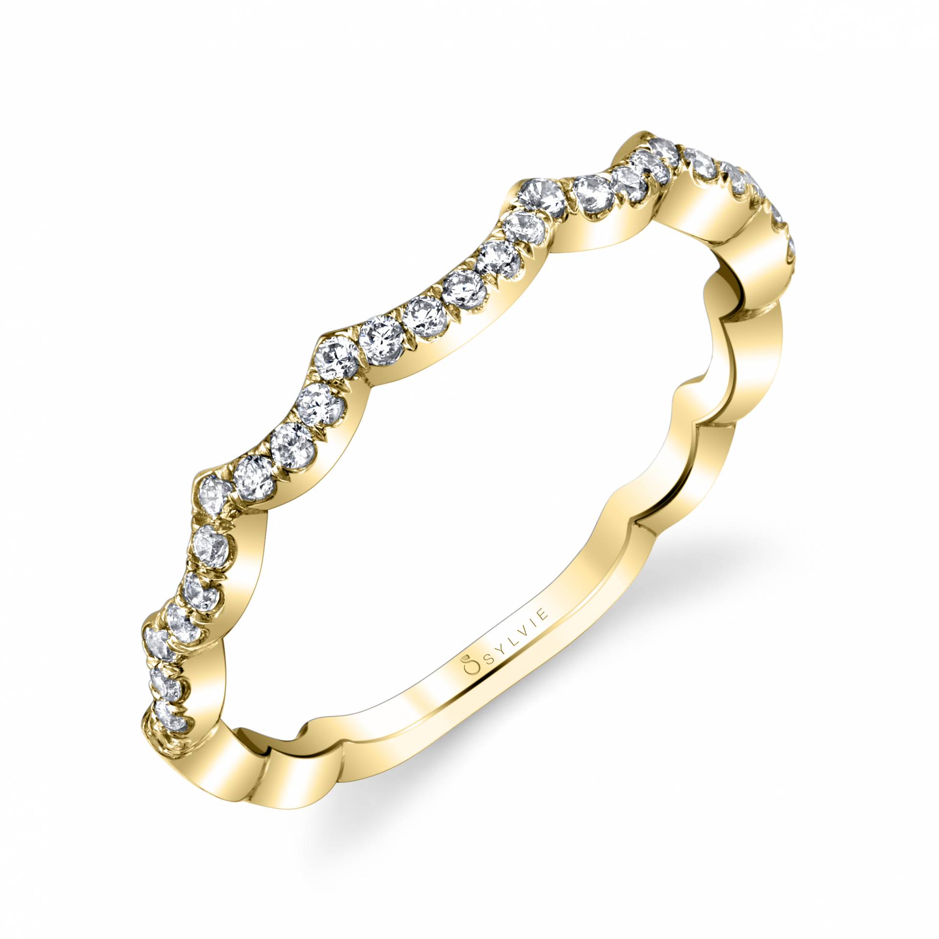 Curved Wedding Band