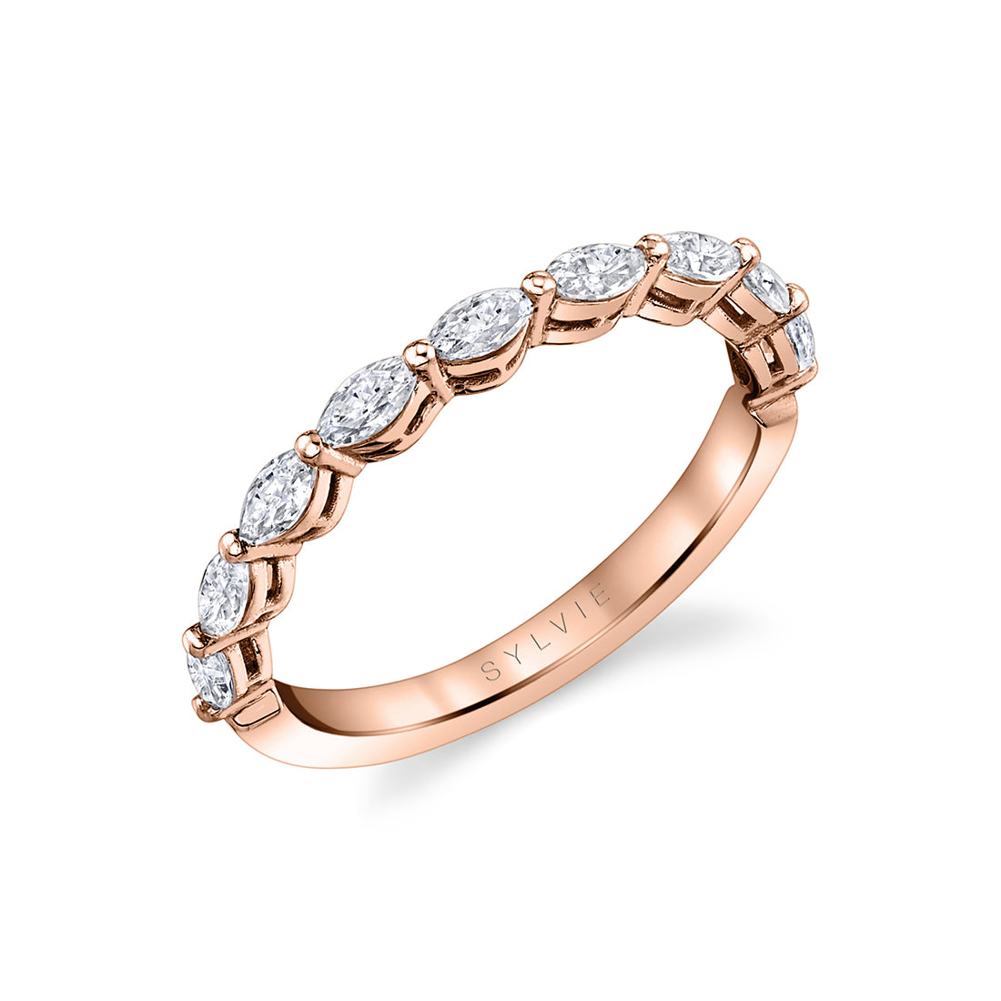 Marquise Wedding Band