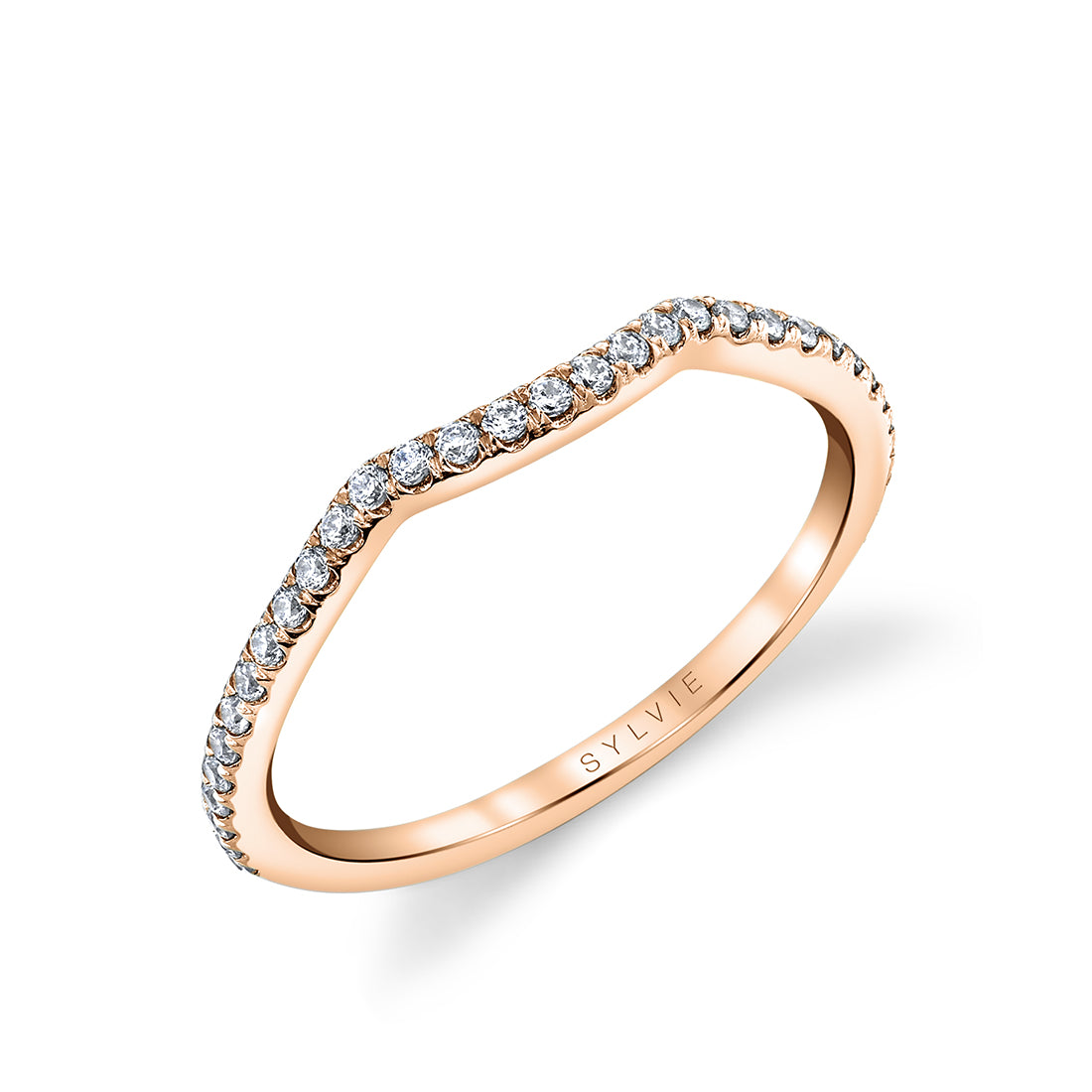 Curved Wedding Band