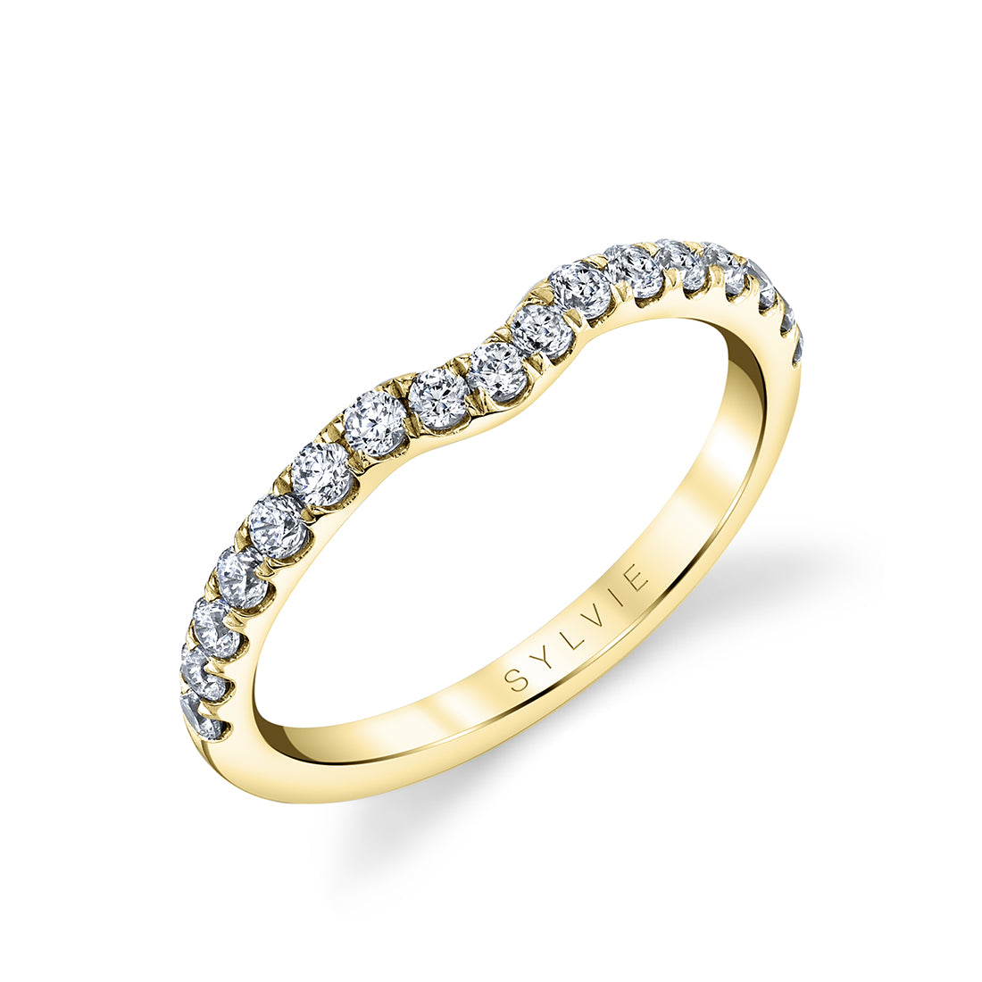 Curved Wedding Band