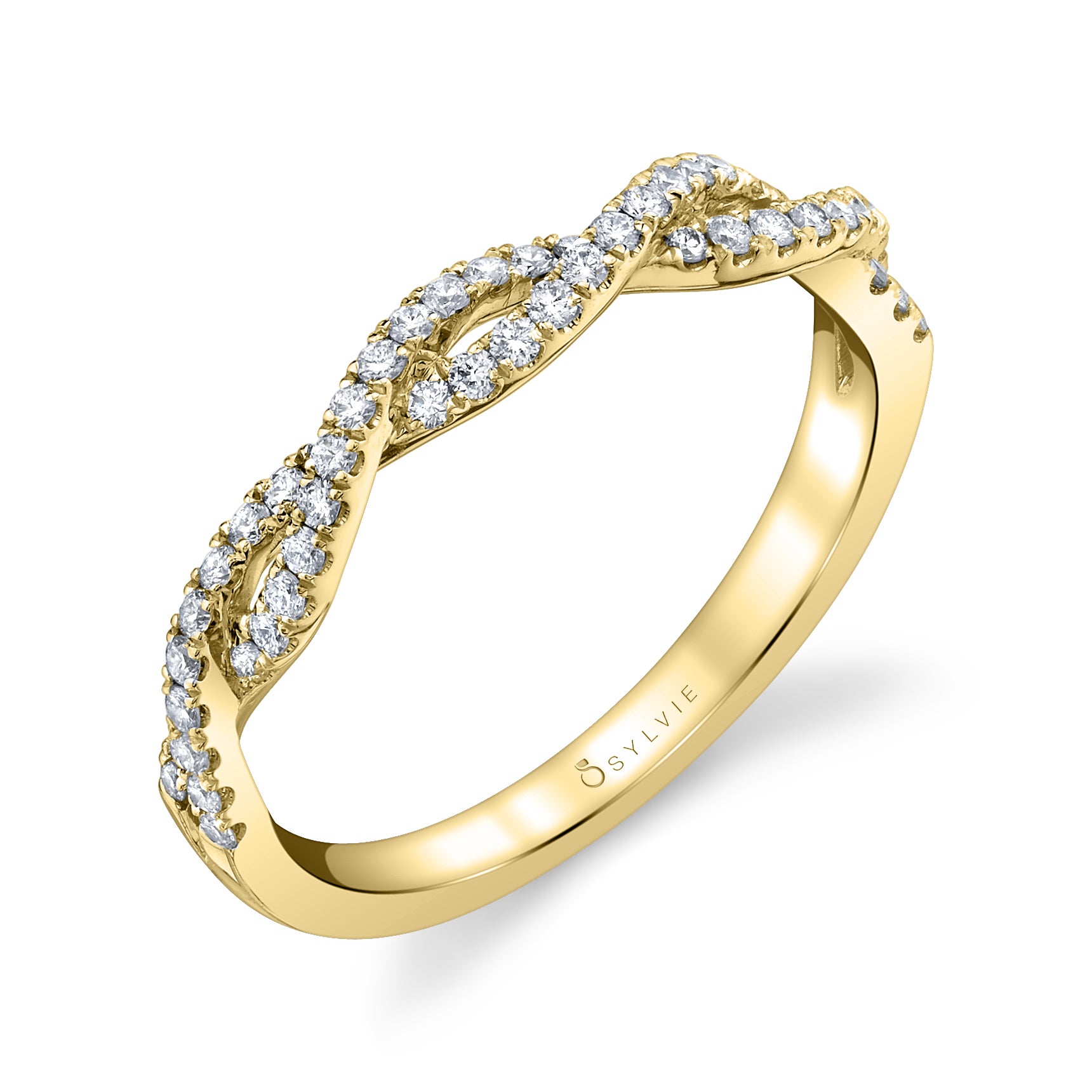 Spiral Wedding Band