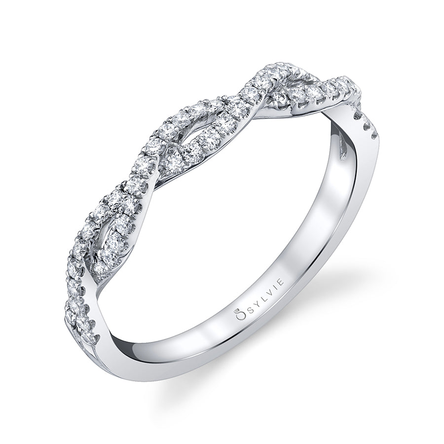 Spiral Wedding Band