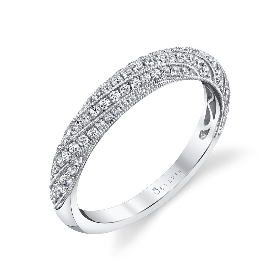 Vintage Diamond Wedding Band