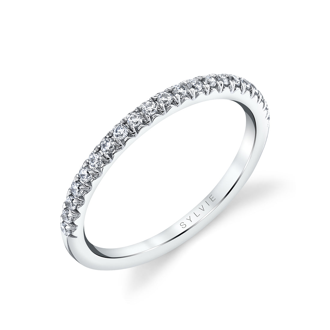 Pave Wedding Band