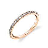 Pave Wedding Band
