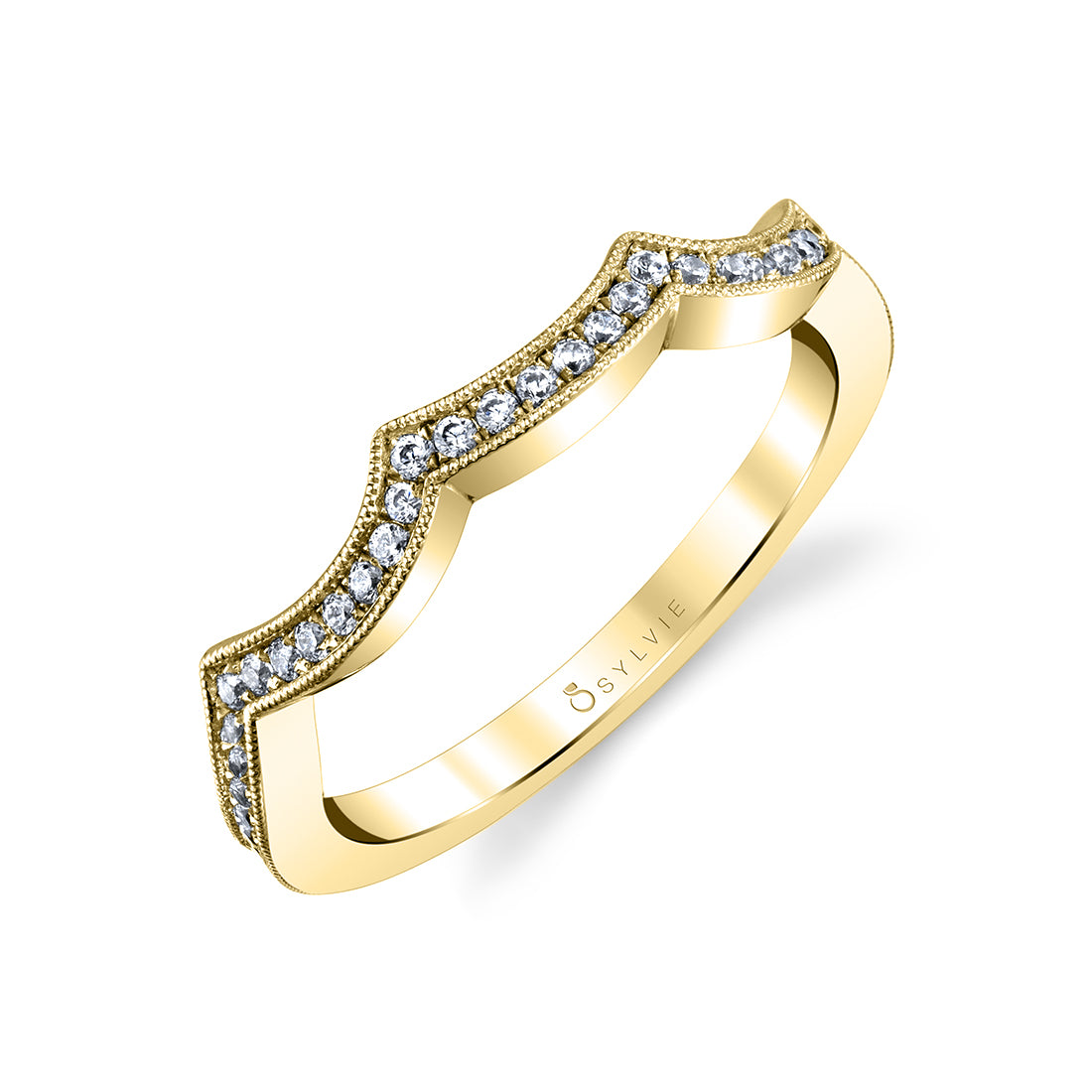 Curved Wedding Band