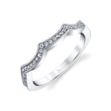 Curved Wedding Band