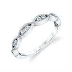 Vintage Inspired Wedding Band - Harriete