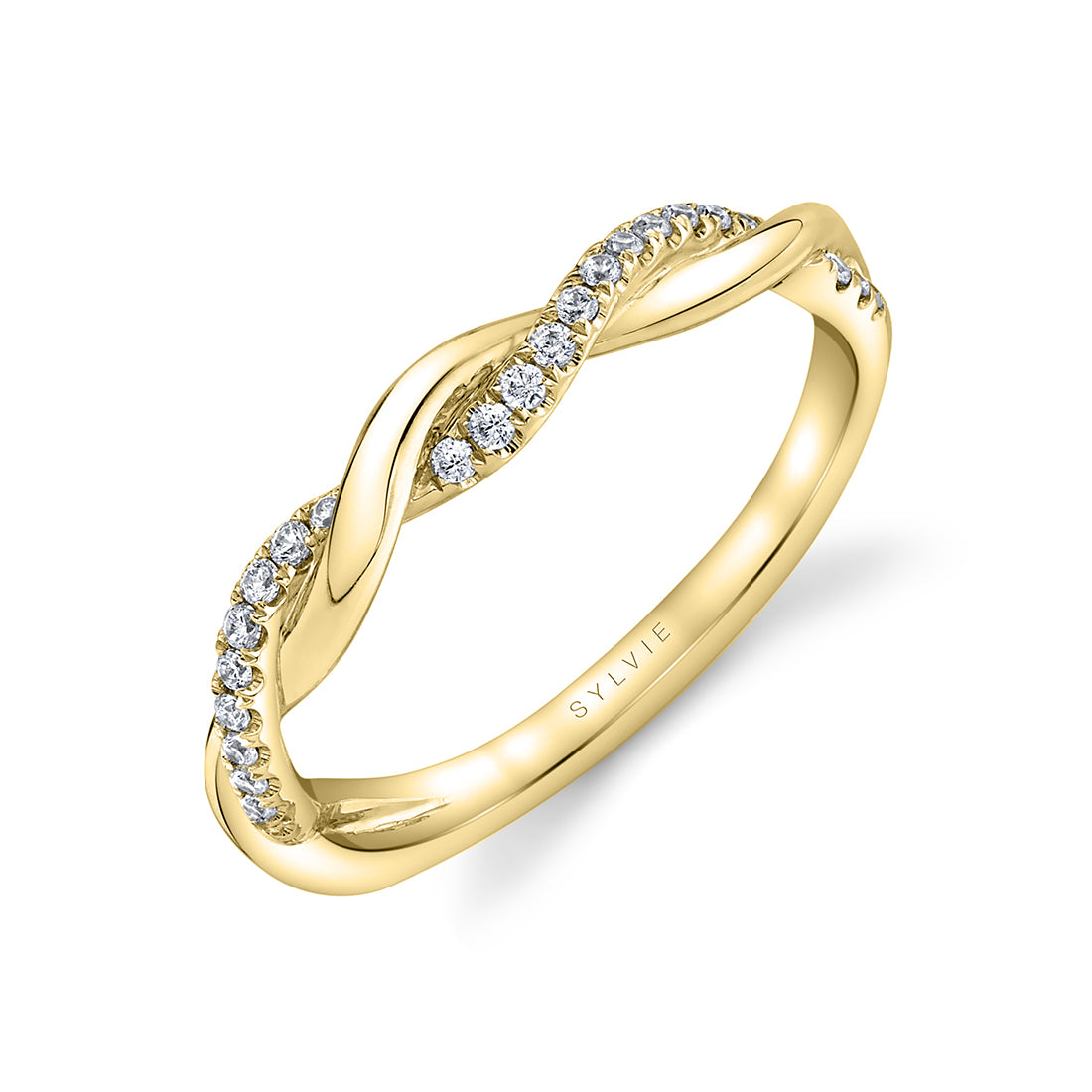 Spiral Wedding Band