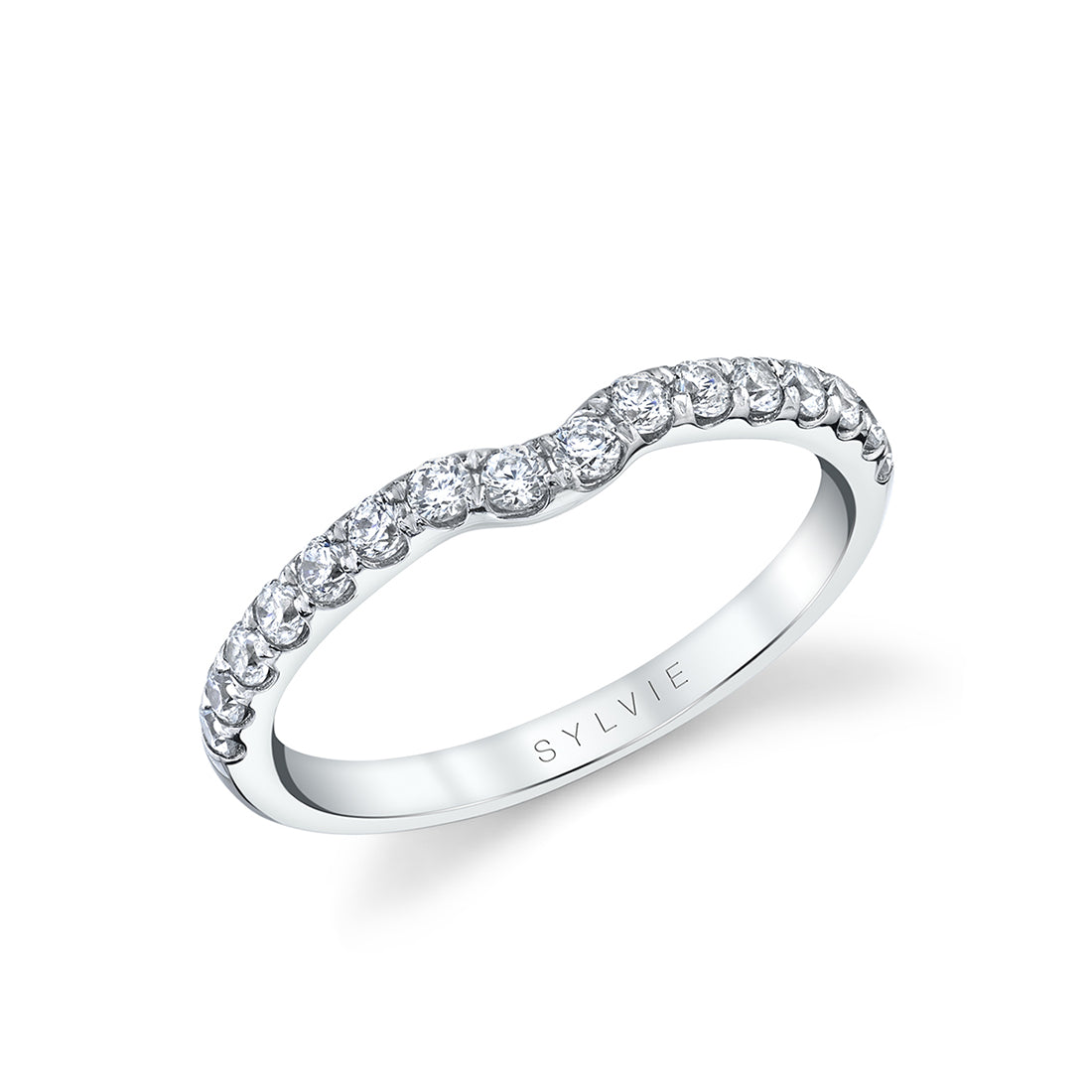 Thick Curved Wedding Band