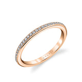 Pave Wedding Band