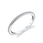 Pave Wedding Band