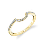 Curved Wedding Ring - Bristol