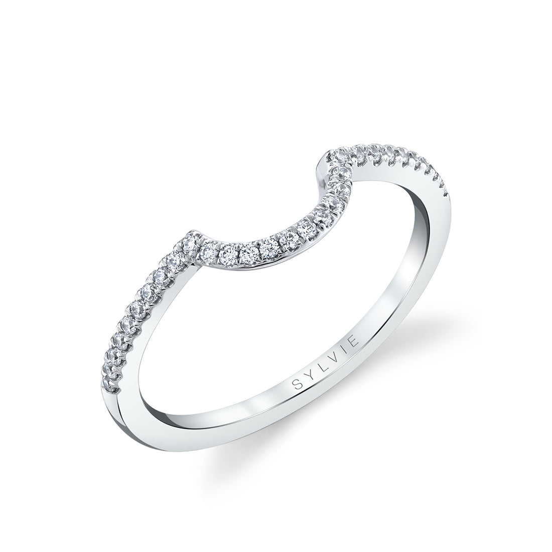 Curved Wedding Ring - Bristol