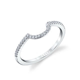 Curved Wedding Ring - Bristol