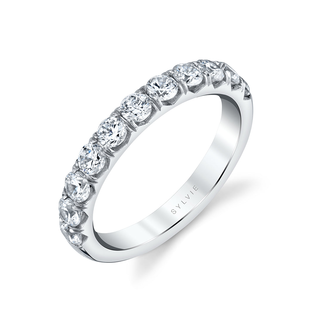 Classic Diamond Wedding Band - Aloria