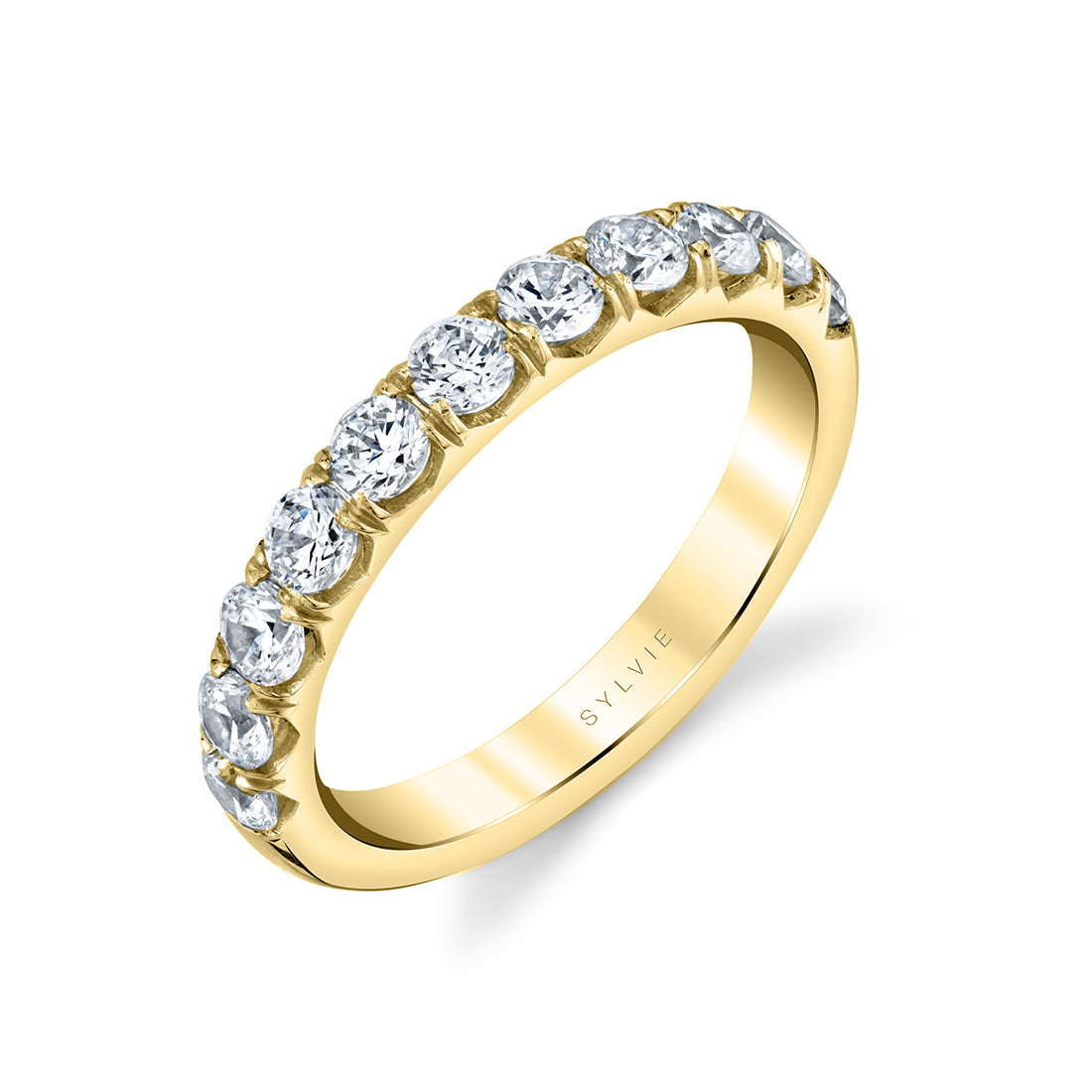 Classic Diamond Wedding Band - Aloria