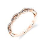 Classic Spiral Stackable Wedding Band