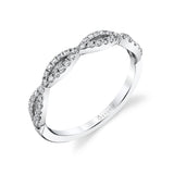 Classic Spiral Stackable Wedding Band