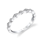 Modern Stackable Wedding Ring - Darcy