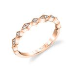 Modern Stackable Wedding Ring - Darcy