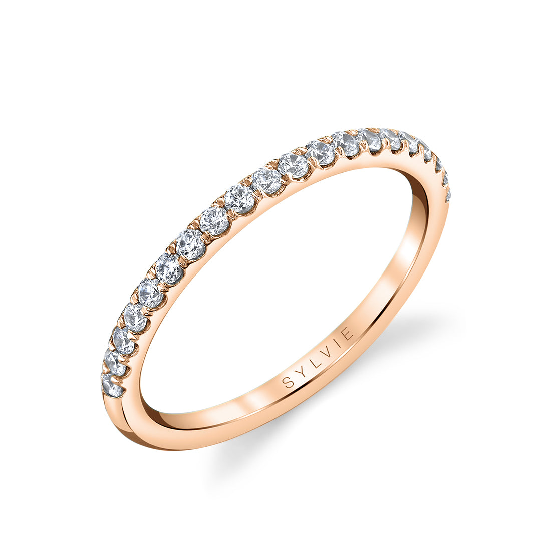 Pave Wedding Band - Aspen