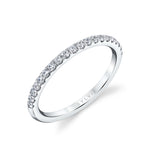 Pave Wedding Band - Aspen