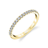 Thick Pave Wedding Band - Bethany