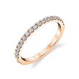 Thick Pave Wedding Band - Bethany