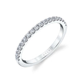 Thick Pave Wedding Band - Bethany